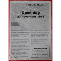 Infoblad Open dag 1996