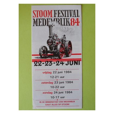 Stoomfestival Medemblik 1984