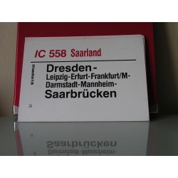 DB koersbord IC 558